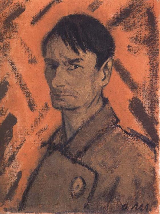 Otto Muller Self-Portrait Germany oil painting art
